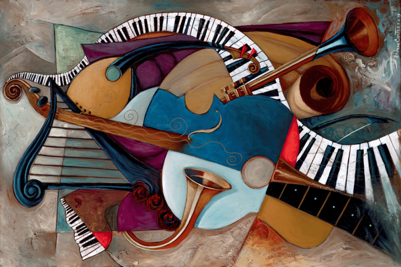 Gallery – Jazz & Musical Abstractions | Sidney Carter Creations